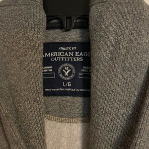 Sweatshirt button up jacket